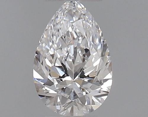 0.34 carat D-VVS1 Natūralus Pear Deimantas (1)