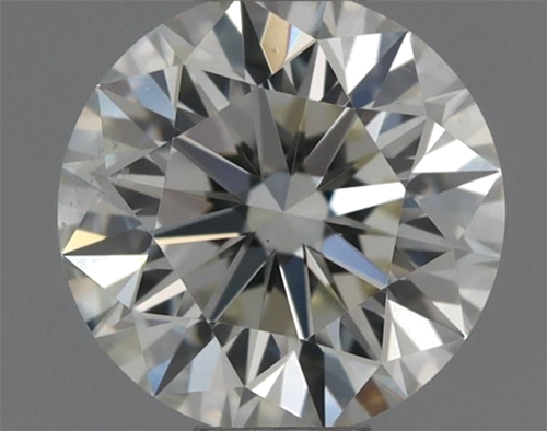 0.41 carat K-VS2 Very Good cut Natūralus Round Deimantas (1)