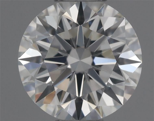 0.42 carat H-IF Excellent cut Natūralus Round Deimantas (1)