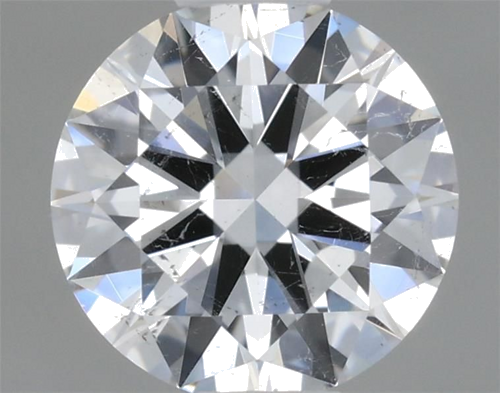 0.44 carat D-SI2 Excellent cut Natūralus Round Deimantas (1)