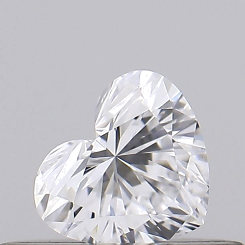 0.2 carat D-VVS2 Natūralus Heart Deimantas (1)