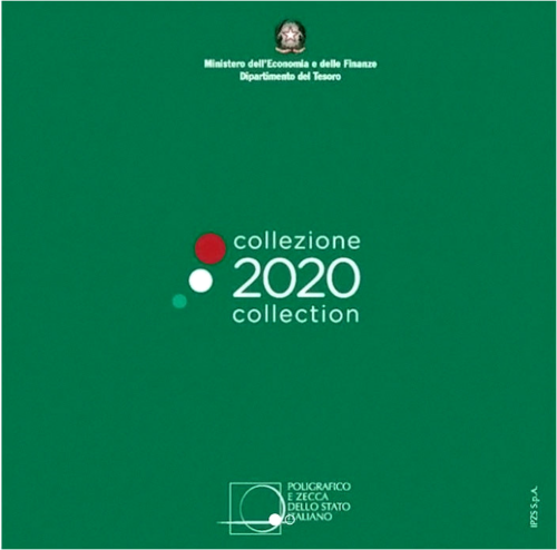 2020 Италия Набор монет евро BU (2)