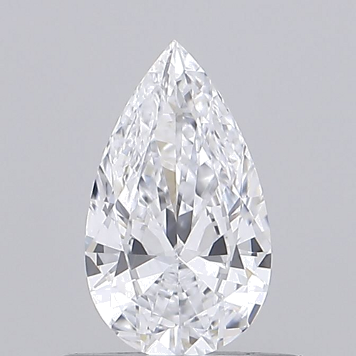 0.4 carat D-VVS1 Natūralus Pear Deimantas (1)