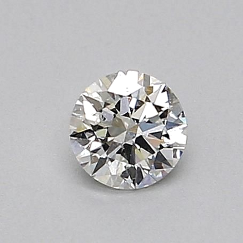 0.18 carat H-VVS1 Excellent cut Natūralus Round Deimantas (1)