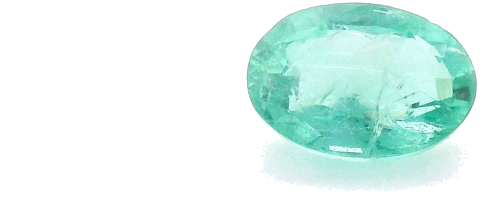 0.52 carat GREEN Oval Smaragdas (1)