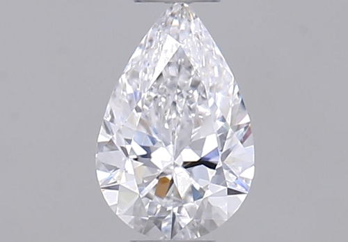 0.27 carat D-VVS1 Natūralus Pear Deimantas (1)