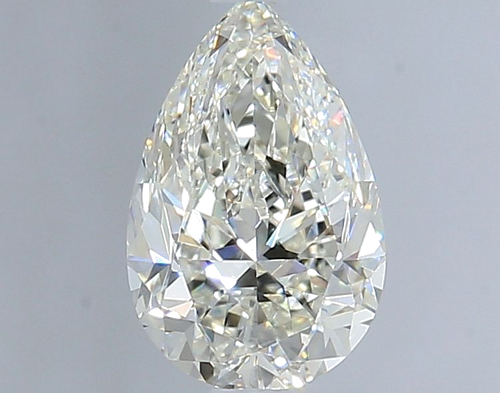 1.0 carat J-VVS1 Natūralus Pear Deimantas (1)