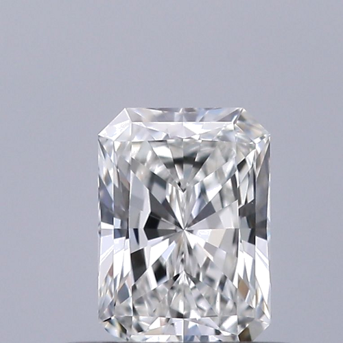 0.4 carat F-VVS2 Natūralus Radiant Deimantas (1)