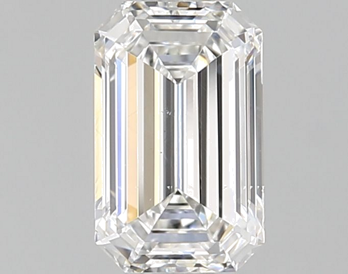 1.01 carat F-VS2 Natūralus Emerald Deimantas (1)