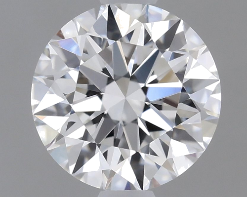 0.53 carat F-VVS2 Excellent cut Natūralus Round Deimantas (1)
