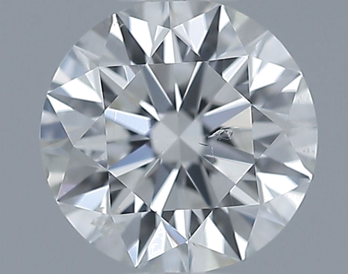 0.6 carat G-SI2 Excellent cut Natūralus Round Deimantas (1)