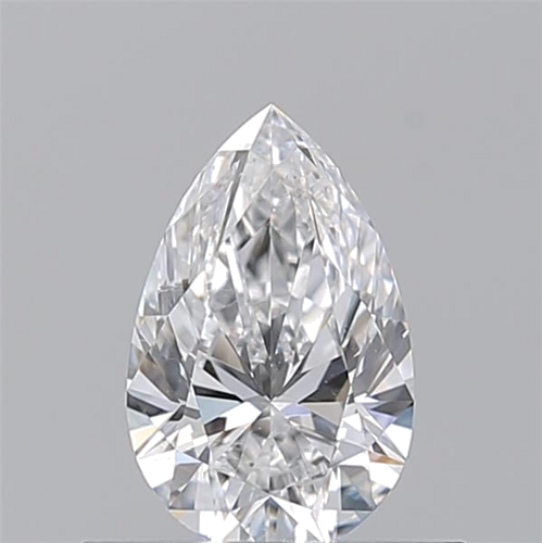 0.52 carat D-SI1 Natūralus Pear Deimantas (1)