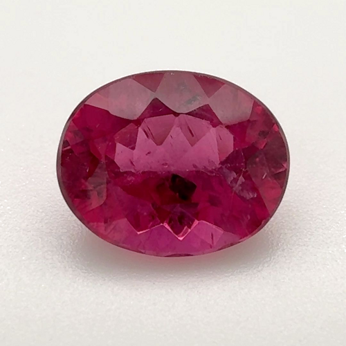 3.41 carat RED Oval Tourmaline (1)