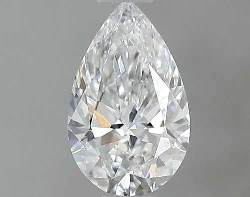 0.52 carat D-VS1 Natūralus Pear Deimantas (1)