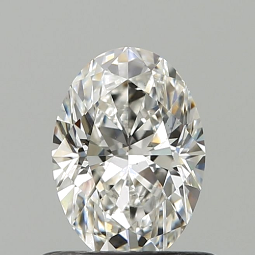 0.62 carat F-VS2 Natūralus Oval Deimantas (1)