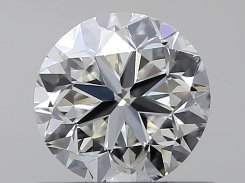 0.5 carat J-VVS2 GD cut Natūralus Round Deimantas (1)