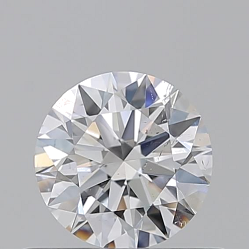 0.54 carat D-SI2 Excellent cut Natūralus Round Deimantas (1)