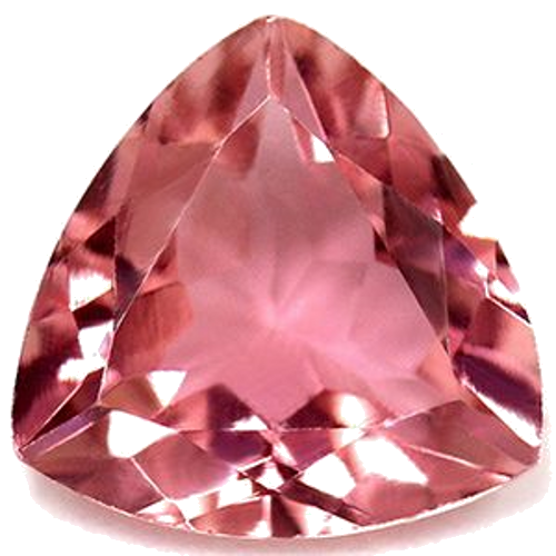 1.48 carat PINK Trilliant Tourmaline (1)