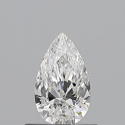 0.51 carat E-VS1 Natūralus Pear Deimantas (1)
