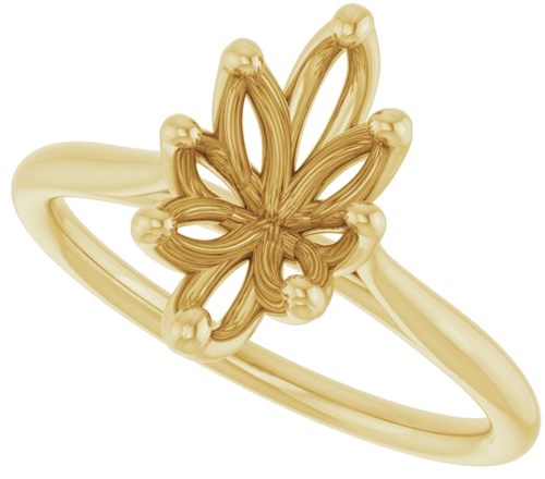 Sužadėtuvių Žiedas „Cathedral-Style Solitaire Tulipset®“ 14k yellow gold Marquise 10.5mm x 5.5mm (5)