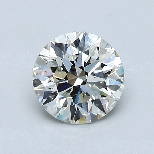 0.81 carat K-SI2 Excellent cut Natūralus Round Deimantas (1)
