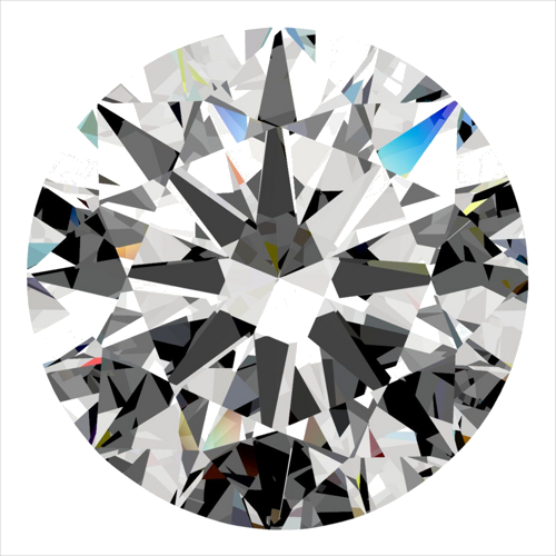 0.3 carat F-VS2 Excellent cut Natūralus Round Deimantas (1)