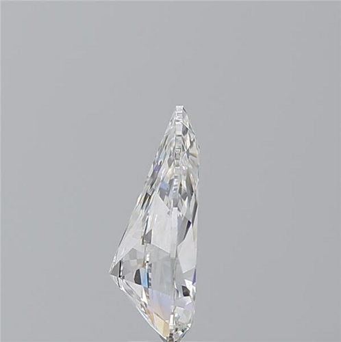 2.52 carat G-SI1 Natūralus Pear Deimantas (1)