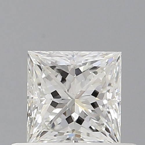 0.51 carat G-VS2 Natūralus Princess Deimantas (1)