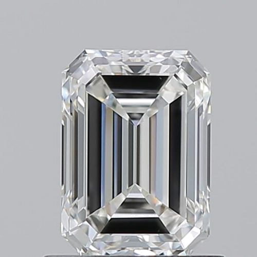 1.01 carat H-VVS2 Natūralus Emerald Deimantas (1)