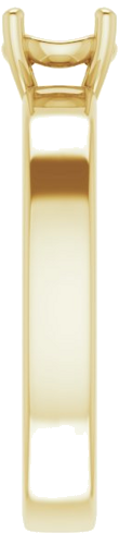 Sužadėtuvių Žiedas „Solitaire“ 14k yellow gold Round 5.5mm (4)