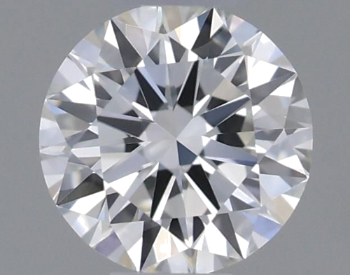 0.32 carat H-IF Excellent cut Natūralus Round Deimantas (1)