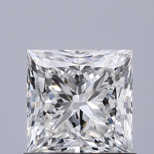 0.9 carat G-VS2 Natūralus Princess Deimantas (1)