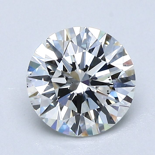 1.29 carat G-SI1 Excellent cut Natūralus Round Deimantas (1)