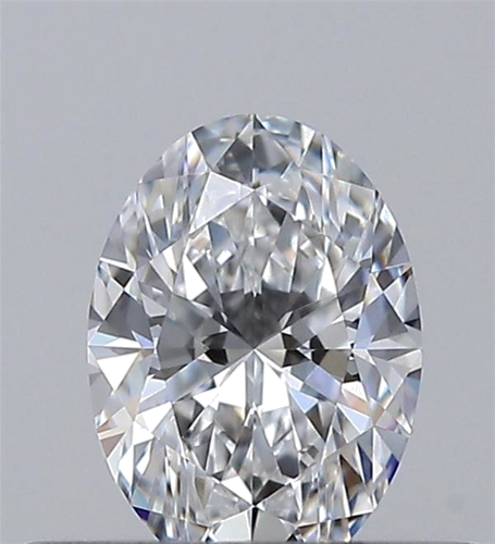 0.32 carat D-VVS1 Natūralus Oval Deimantas (1)
