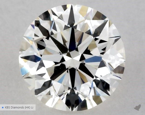 0.7 carat J-VS2 Very Good cut Natūralus Round Deimantas (1)