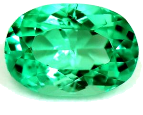 0.32 carat GREEN Oval Smaragdas (1)