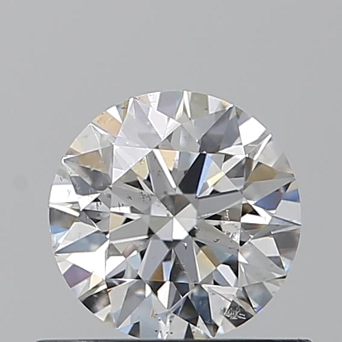 0.6 carat F-SI2 Excellent cut Natūralus Round Deimantas (1)