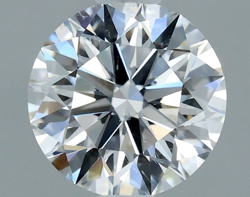 0.64 carat D-SI2 Excellent cut Natūralus Round Deimantas (1)