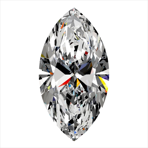 0.31 carat D-VVS1 Natūralus Marquise Deimantas (1)