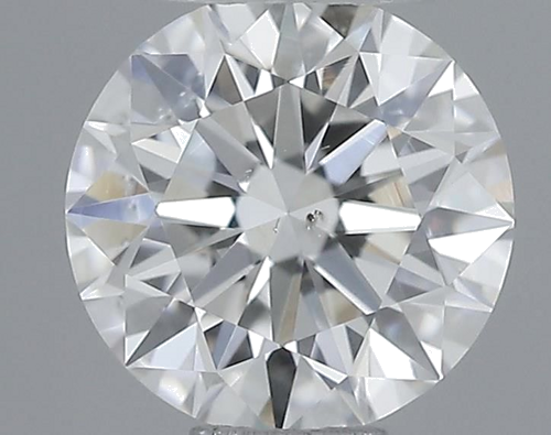 0.5 carat F-SI1 Excellent cut Natūralus Round Deimantas (1)