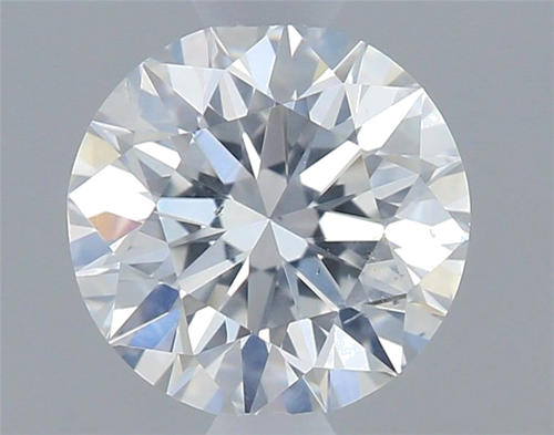0.6 carat F-SI2 Excellent cut Natūralus Round Deimantas (1)