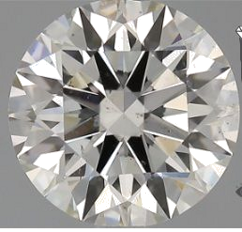 2.53 carat I-SI1 Excellent cut Natūralus Round Deimantas (1)