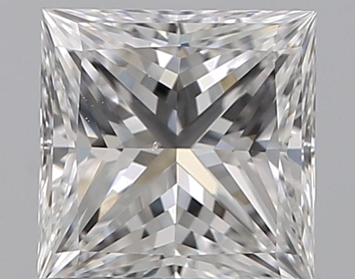 0.77 carat D-VS2 Natūralus Princess Deimantas (1)