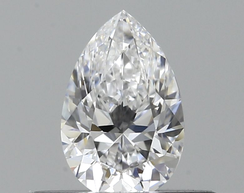 0.28 carat D-VVS1 Natūralus Pear Deimantas (1)