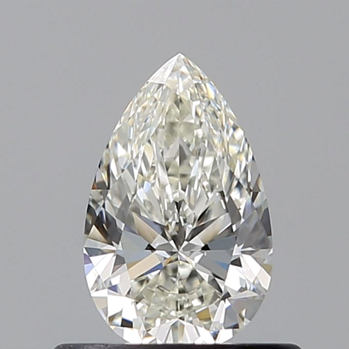 0.52 carat I-VVS2 Natūralus Pear Deimantas (1)