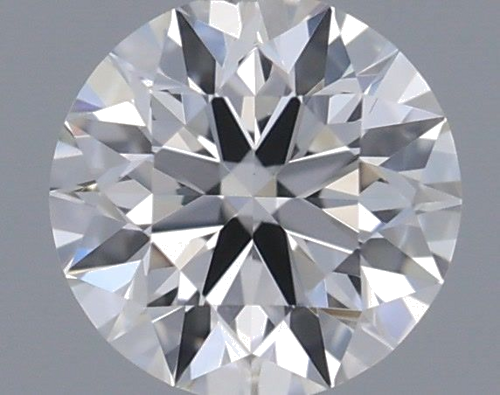 0.22 carat F-VVS2 Excellent cut Natūralus Round Deimantas (1)