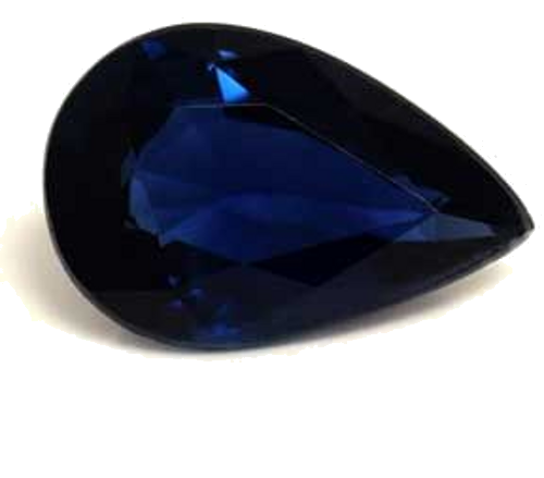 0.39 carat BLUE Pear Safyras (1)