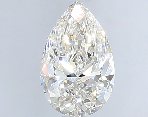 1.0 carat I-SI1 Natūralus Pear Deimantas (1)