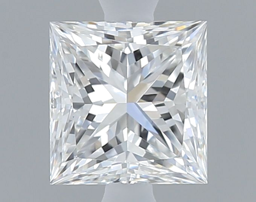 0.4 carat E-VS1 Natūralus Princess Deimantas (1)