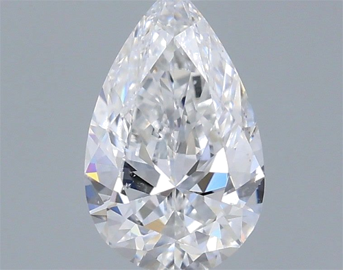 0.35 carat D-VS2 Natūralus Pear Deimantas (1)